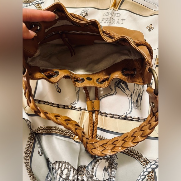 Vintage Michael Kors Brown Suede Baguette Unique Rare Shoulder Bag - Picture 3 of 6